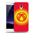 Дизайнерский пластиковый чехол для Meizu MX6 Флаг Киргизии