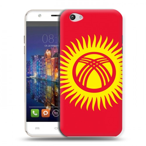 Дизайнерский силиконовый чехол для BQ Amsterdam Флаг Киргизии