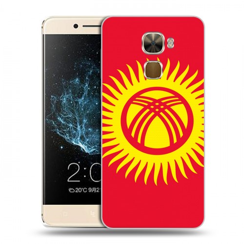 Дизайнерский пластиковый чехол для LeEco Le Pro 3 Флаг Киргизии