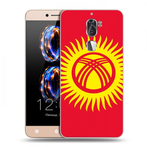 Дизайнерский пластиковый чехол для LeRee Le3 Флаг Киргизии