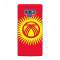 Дизайнерский силиконовый чехол для Samsung Galaxy Note 9 Флаг Киргизии