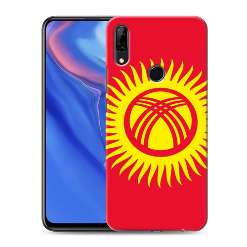 Дизайнерский пластиковый чехол для Huawei P Smart Z Флаг Киргизии