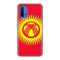 Дизайнерский силиконовый чехол для Xiaomi RedMi 9T Флаг Киргизии