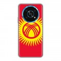Дизайнерский силиконовый чехол для Huawei Honor Magic 4 Lite 5G Флаг Киргизии
