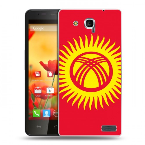 Дизайнерский пластиковый чехол для MTS 978 Флаг Киргизии