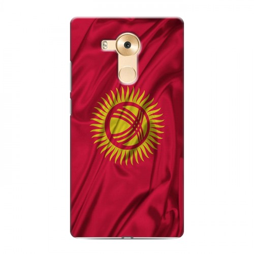 Дизайнерский пластиковый чехол для Huawei Mate 8 Флаг Киргизии