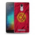 Дизайнерский пластиковый чехол для Xiaomi RedMi Note 3 Флаг Киргизии