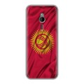 Дизайнерский силиконовый чехол для Nokia 230 Флаг Киргизии