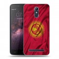 Дизайнерский силиконовый чехол для Homtom HT17 Флаг Киргизии