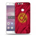 Дизайнерский пластиковый чехол для Huawei Honor 8 Флаг Киргизии