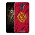 Дизайнерский силиконовый чехол для BQ Aquaris U Флаг Киргизии