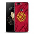 Дизайнерский пластиковый чехол для ZTE Nubia Z17 Флаг Киргизии