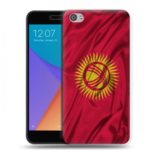 Дизайнерский пластиковый чехол для Xiaomi RedMi Note 5A Флаг Киргизии