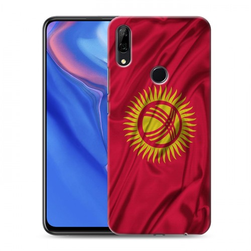 Дизайнерский пластиковый чехол для Huawei P Smart Z Флаг Киргизии