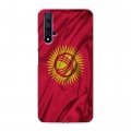 Дизайнерский пластиковый чехол для Huawei Honor 20 Флаг Киргизии