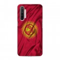Дизайнерский силиконовый с усиленными углами чехол для Realme XT Флаг Киргизии