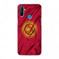 Дизайнерский пластиковый чехол для Realme C3 Флаг Киргизии