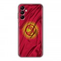 Дизайнерский пластиковый чехол для Samsung Galaxy M14 5G Флаг Киргизии