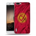 Дизайнерский силиконовый чехол для Huawei Honor 6 Plus Флаг Киргизии