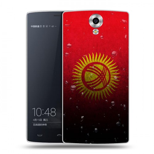 Дизайнерский силиконовый чехол для Homtom HT7 Флаг Киргизии