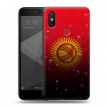 Дизайнерский силиконовый чехол для Xiaomi Mi8 SE Флаг Киргизии