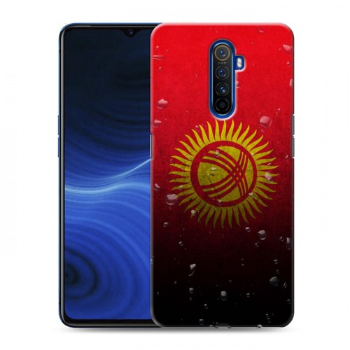 Дизайнерский пластиковый чехол для Realme X2 Pro Флаг Киргизии