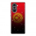 Дизайнерский пластиковый чехол для Huawei Nova 10 Флаг Киргизии