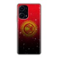 Дизайнерский силиконовый чехол для XIaomi Poco F5 Флаг Киргизии