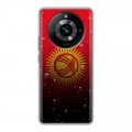 Дизайнерский пластиковый чехол для Realme 11 Pro Флаг Киргизии