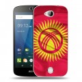 Дизайнерский силиконовый чехол для Acer Liquid Z530 Флаг Киргизии