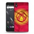 Дизайнерский силиконовый чехол для BQ Aquaris X5 Флаг Киргизии