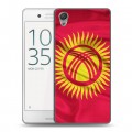 Дизайнерский пластиковый чехол для Sony Xperia X Performance Флаг Киргизии