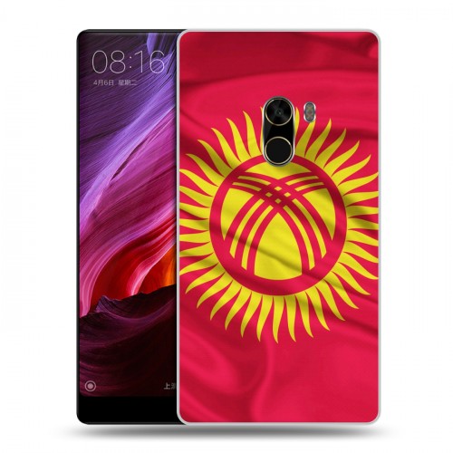 Дизайнерский пластиковый чехол для Xiaomi Mi Mix Флаг Киргизии