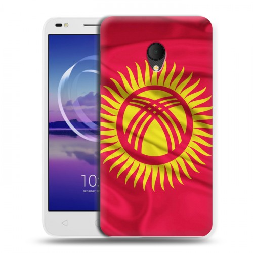 Дизайнерский силиконовый чехол для Alcatel U5 HD 5047d Флаг Киргизии