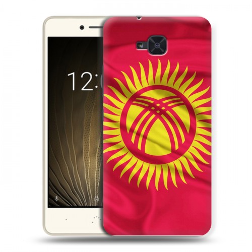 Дизайнерский силиконовый чехол для BQ Aquaris U2 Флаг Киргизии