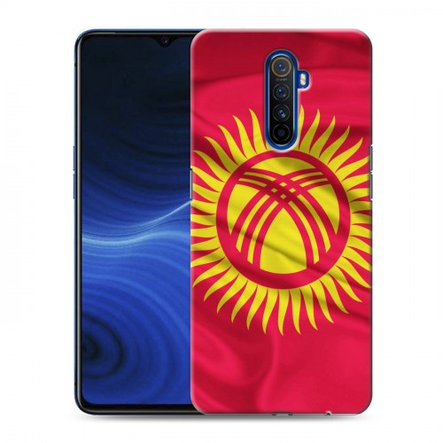 Дизайнерский пластиковый чехол для Realme X2 Pro Флаг Киргизии