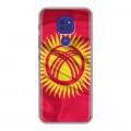Дизайнерский силиконовый чехол для Motorola Moto G9 Play Флаг Киргизии