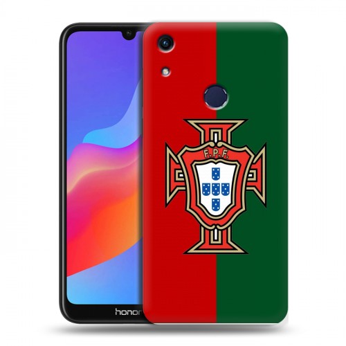 Дизайнерский пластиковый чехол для Huawei Honor 8A Флаг Португалии