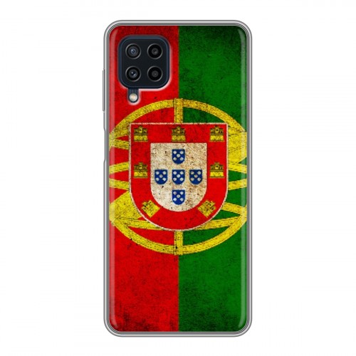 Дизайнерский пластиковый чехол для Samsung Galaxy A22 Флаг Португалии