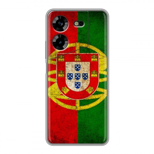Дизайнерский пластиковый чехол для Tecno Pova 5 4G Флаг Португалии