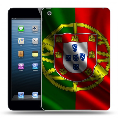 Дизайнерский силиконовый чехол для Ipad Mini Флаг Португалии