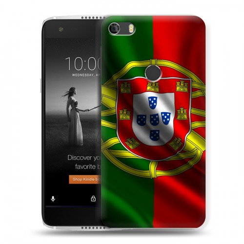 Дизайнерский силиконовый чехол для Alcatel Idol 5S Флаг Португалии