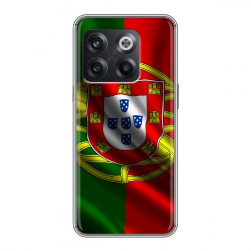 Дизайнерский пластиковый чехол для OnePlus 10T Флаг Португалии