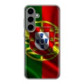 Дизайнерский пластиковый чехол для Samsung Galaxy S24 Plus Флаг Португалии