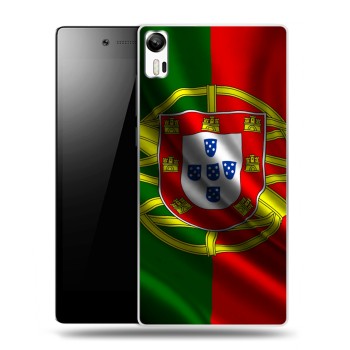 Дизайнерский силиконовый чехол для Lenovo Vibe Shot Флаг Португалии (на заказ)
