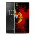 Дизайнерский пластиковый чехол для Sony Xperia L1 Флаг Португалии