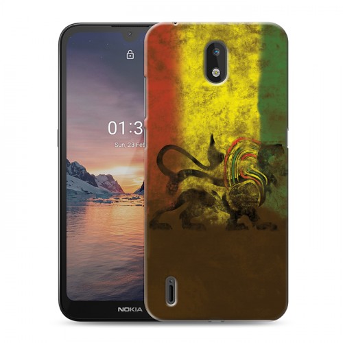 Дизайнерский силиконовый чехол для Nokia 1.3 Флаг Раста