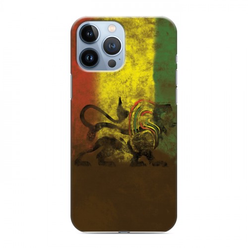 Дизайнерский силиконовый чехол для Iphone 13 Pro Max Флаг Раста