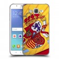 Дизайнерский пластиковый чехол для Samsung Galaxy J5 Флаг Испании