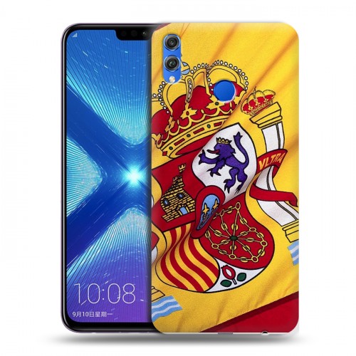 Дизайнерский силиконовый чехол для Huawei Honor 8X Флаг Испании
